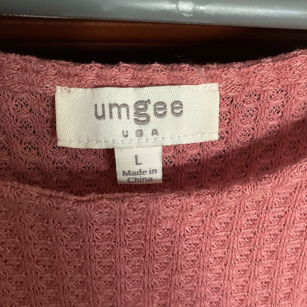 UMGEE waffle knit top - Picture 3 of 4